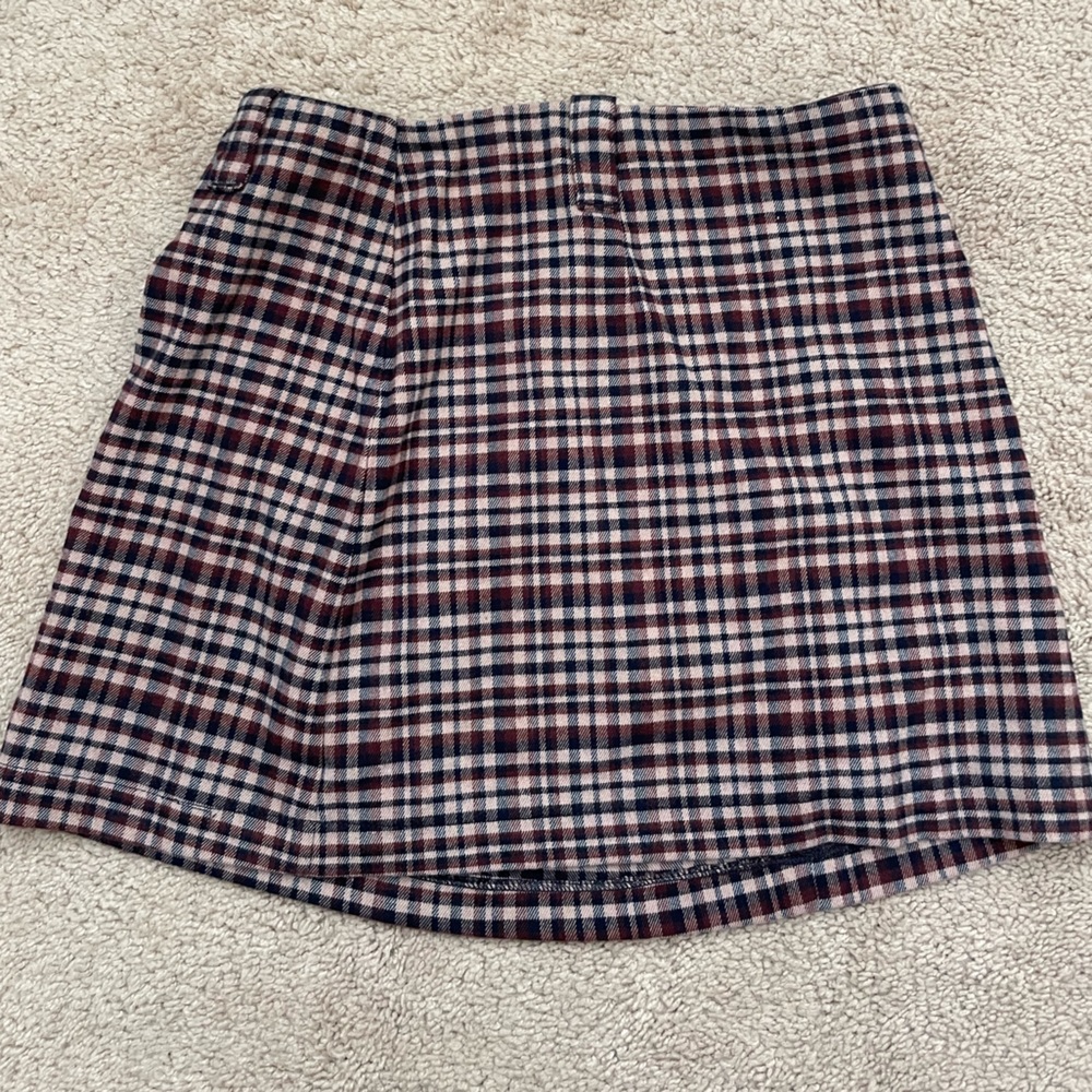 Abercrombie & Fitch Plaid Skort XS